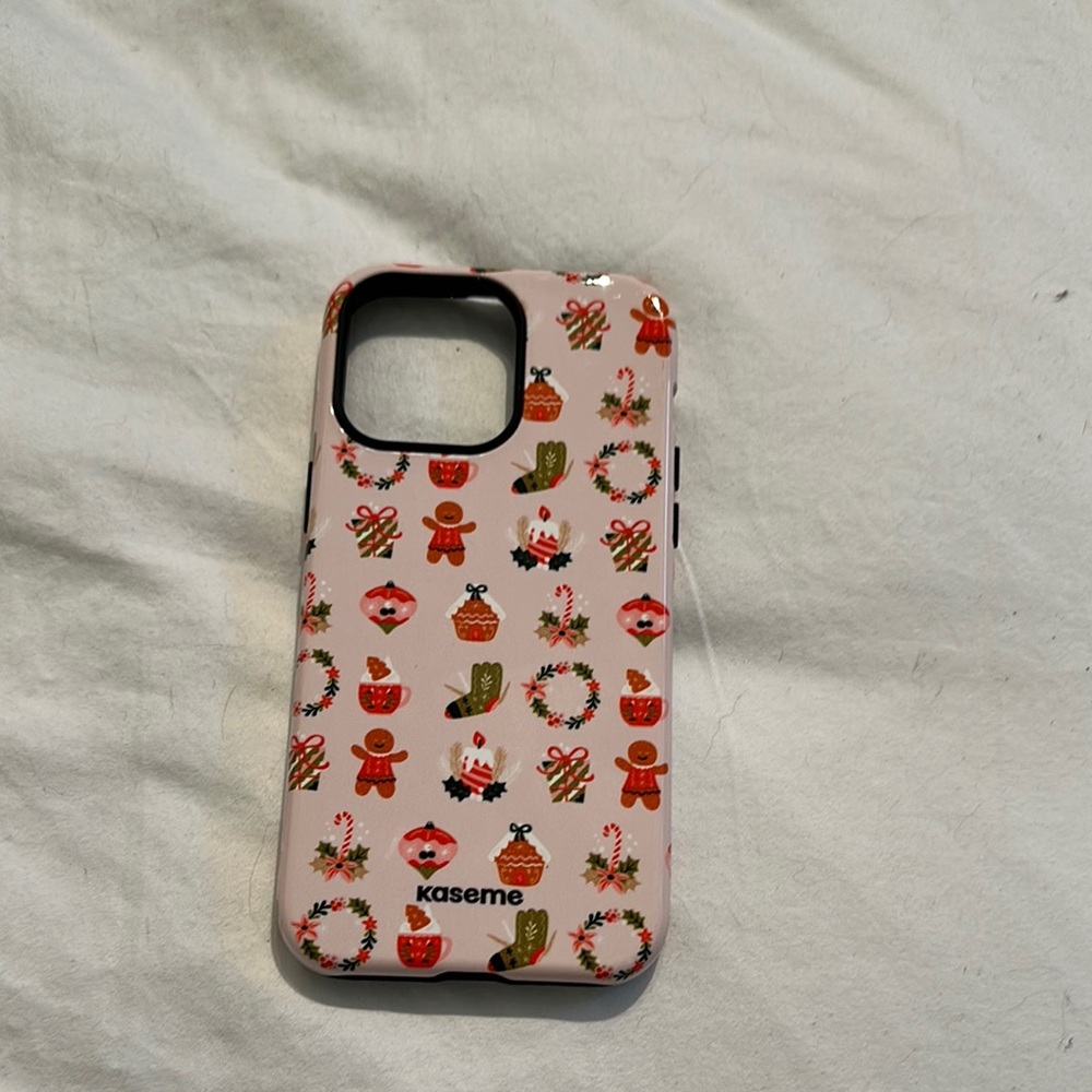 Festive Phone Case - Pink - Kaseme For IPhone 14 Pro Max